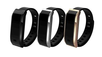 China Unisexmultifunktions-Digitaluhr OLED, Intelligente Uhr Aluminiumlegierungs-Gummiband-Bluetooths zu verkaufen