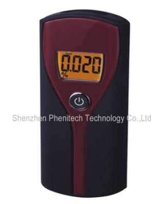 Cina Tester arancio del respiro dell'alcool di Digital di sicurezza dell'azionamento della lampadina con la torcia elettrica del LED in vendita