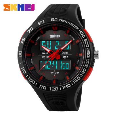 China Student Analog Digital Watch , 52MM Case Men Outdoor Hour Watches for sale