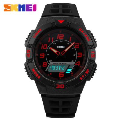 China 2 Times Zone Analog Digital Wrist Watch With Customize Brand Logo for sale