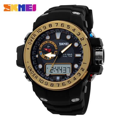 China ABS Plastic Shock Sports Analog Digital Wrist Watch 50 M Waterproof For Ladies for sale