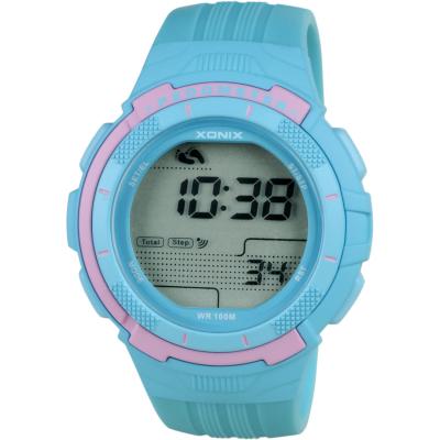 China Sport Step Counter Digital Pedometer Watches For Men With Wristband for sale