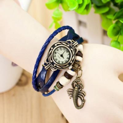 China OEM pendants Quartz Analog Gift Watch , Antique Long Strap Watch for sale