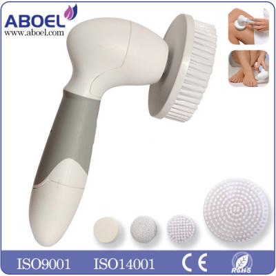 China Mini Home Electric Skin Cleanser Brush 4 in 1 For Removing Elbow , Callus , Sun Damage for sale