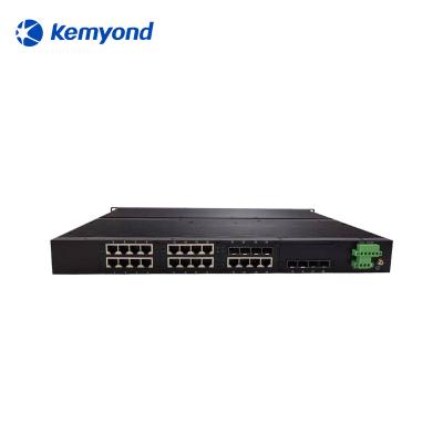 China LACP L2 Managed 1U 19inch S7100-G8GT20-EX Standard Full Gigabit 28 Ports Rack Mounted Network Switch for sale