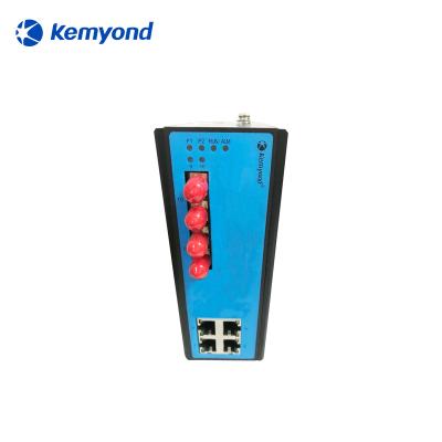 China LACP Kemyond In Running Din-Rail S2100D-F2T4 L2 Managed 2 Ports 4 SFP Ports Ethernet Fiber Network Switch for sale