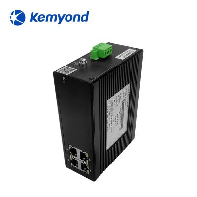 China LACP Kemyond In Stock Unmanaged Industrial Category 4 100M/1000M Port Ethernet Network Switch for sale