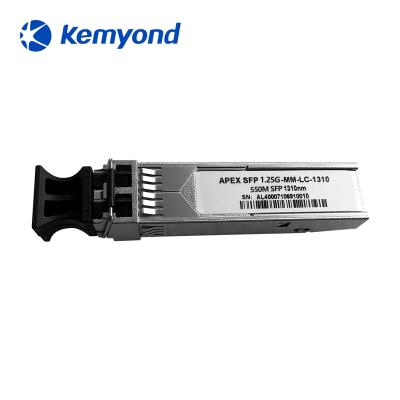 China Low Price 1.25G SFP Module MM 500M 1310nm LC Compatible SFP Connector SFP1.25G-MM-LC-1310-500M for sale