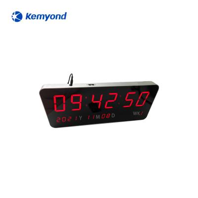 China Wholesale Modern Factory Wall Mounted Gps Time Server System Single Sided NTP Led Digital Synchronized Clock for sale