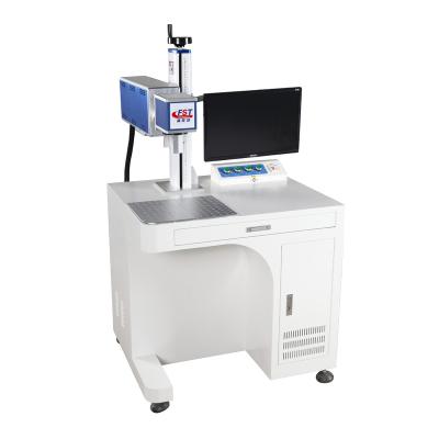 China Air Cooling High Precision 20w 30w 50w 60w 100w CO2 RF Laser Marking Machine For Nonmetal for sale