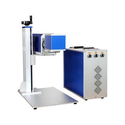 China 50w 60w DAVI RF Air Cooled CO2 Split Laser Marking Machine With Air Purifier for sale