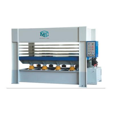 China Hot Sale Short Cycle Laminating Machinery Repair Shops Hot Press Machine For MDF for sale