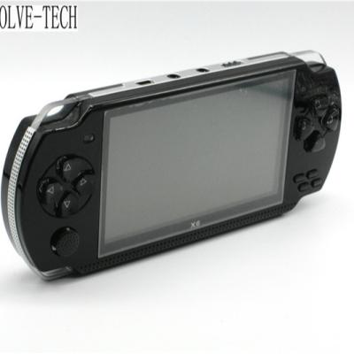 China Game Games 2021 Fashionable Handheld 32 Bit Game Console Player With 3000 Games X6 for sale