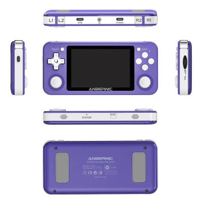 China RG351P 64bit Retro Game Handheld Game Player Video Open Source 64GB System Game Console for sale