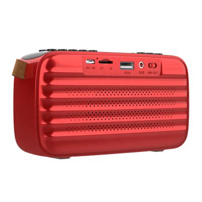 China High Power Wireless Stereo Water Proof 5W Bass Wireless BT Speaker With 1200mAh Battery 3-4 Hours Charging Time for sale