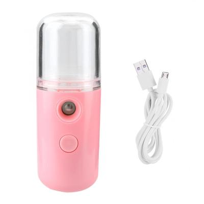 China Portable Mini Nano Sprayer Rechargeable Facial DEEP CLEANING Facial Steamer Moisturizing Hydration Skin Care for sale