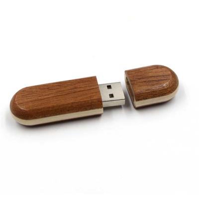 China Logo Wood USB Manufacturers 32GB USB Flash Drive Wood Free Custom Engraving Custom Engraving Order for sale