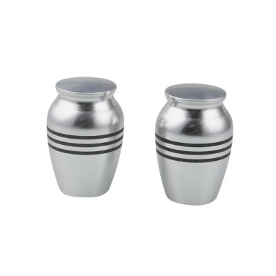 China Viable Pet Cremates Classic Memorial Cremation Urns Aluminum Alloy Pet Cremation Urn for sale