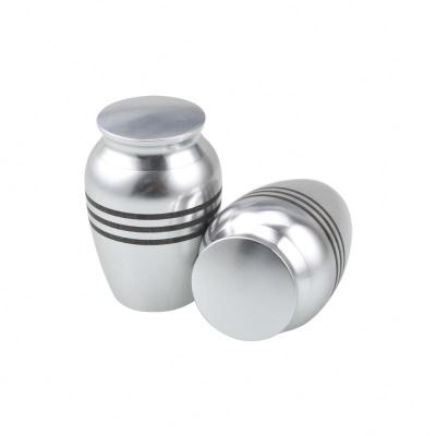 China Viable Classic Pet Cremation Memorial Cremation Urns Aluminum Alloy Pet Cremation Urn for sale