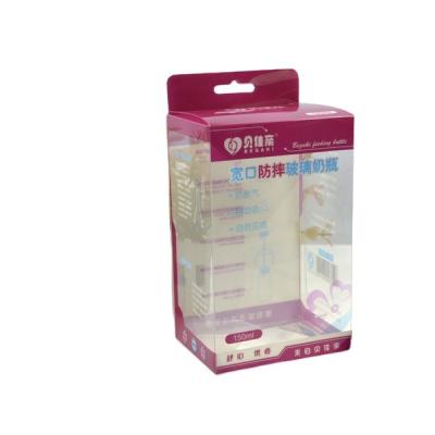 China Recycled Materials Clear Clear Plastic PVC Packaging Boxes Display Package Square Gift Box for sale