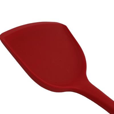 China Sustainable Factory direct sales of heat-resistant silicone frying pan spatula non-stick kitchen cooking spatula spatula cooking utensils for sale