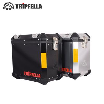 China Wholesale ALUMINUM Universal Motorcycle 41L Side Case Motorcycle Aluminum Box for sale