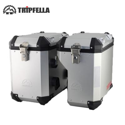 China Pro costmo 41L ALUMINUM motorcycle side box saddlebag case for F800GS ADVs for sale