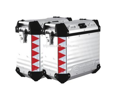 China ALUMINUM Tripfella - 39L saddlebag case, motorcycle aluminum box, side box for sale