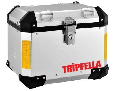 China ALUMINUM Tripfella - 40L Aluminum Top Case Motorcycle Top Box for sale