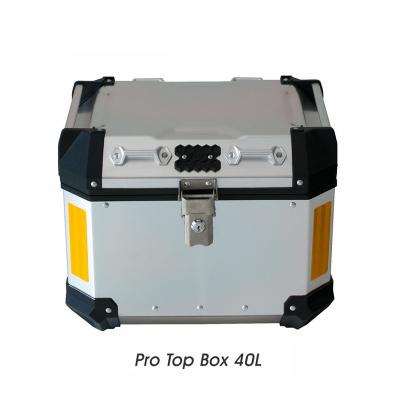 China 40L Pro2 Max Aluminum Top Case , Top Box Motorcycle Aluminum for sale