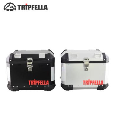 China Steel Tripfella Cosmo 40L Top Case Box Aluminum Motorcycle Top Box for sale