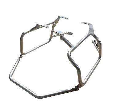 China Stainless Steel Motorcycle Saddlebag Aluminum Brackets for BMW F750GS or ADV for sale