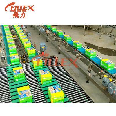 China Heat Resistant Cardboard Conveying Chain System Belt Modular Crate Conveyor For Cardboard for sale