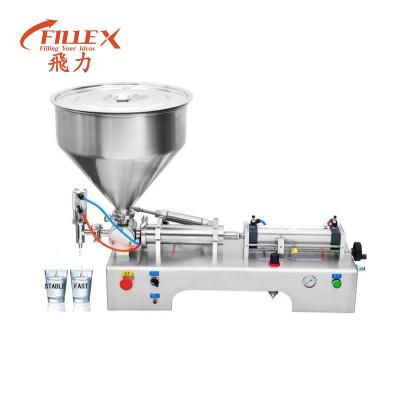 China Work Efficiently Semi Automatic Honey Oil Shampoo Lotion Water Juice Perfume Bottle Liquid Filling Machine for sale