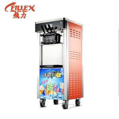 China Snack Factory Vending Machine Flavor Ice Cream Maker Ice Cream Maker Soft Ice Cream Machine 12-28L/H Easy Operation for sale