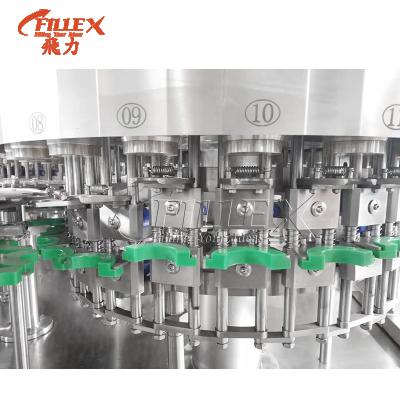 China Beverage 3 In 1 Automatic Beverage Foil Filling Sealing Machine With Energy Saving for sale