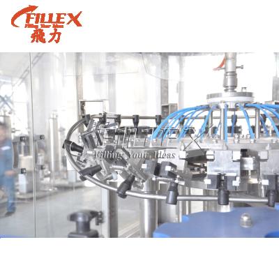 China Automatic Foil Sealing Beverage Filling Machine Aluminum Sealing Beverage Filling Machine Fruit Juice Making Filling Machine for sale