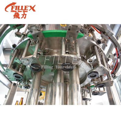 China Automatic 3 Beer In 1 Beer Bottle Rinsing Filling Capping Machine for sale