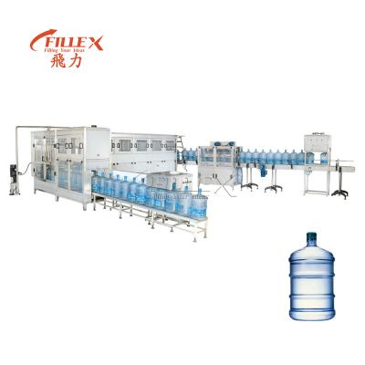 China Food 15 L 20 Liter 5 Gallon PET Big Bottles Water Bottled Water Bottle Filling Bottling Machine Price Cost for sale