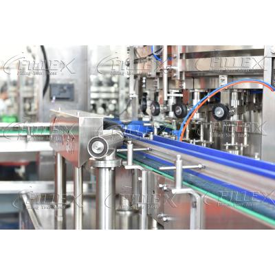 China Automatic Food Soft Drink Juice Carbonated Water Bottle Can Filling Machine For Beverage Factory for sale