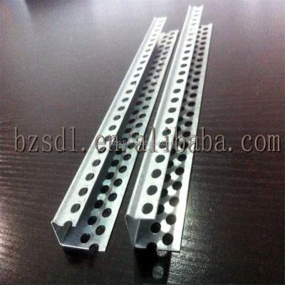 China Plaster Ceiling System Punching Steel Wall Angle Stopping Bead for sale