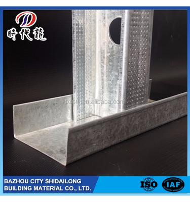 China Wholesale High Strength Galvanized Steel Buildings Metal Drywall Stud And Track for sale