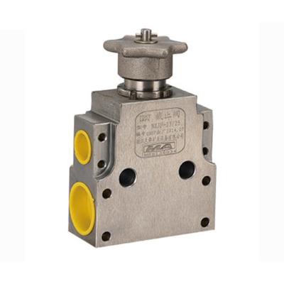 China Factory direct hydraulic control stop valve FJZ200/31.5 FJZ400/31.5 cone check valve for sale