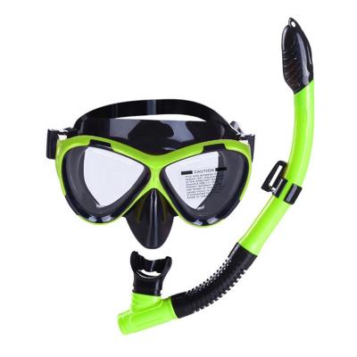 China Snorkel Set Scuba Diving Mask Free Diving Professional Swimming Diving Mask for sale