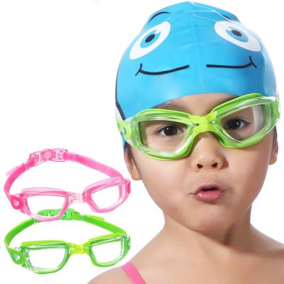 China Swim Anti-fog Goggles Set Anti Fog Night Vision Swim Mask Goggles Swimming Goggles for sale