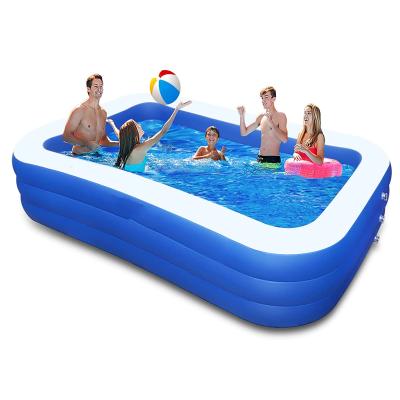 China Family Swimming Pool Kiddie Inflatable Pool Lounge Inflatable Swimming Pool for sale