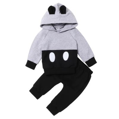 China Winter Casual Cotton Kids Thick Sweater Jogger Sets Clothes Outfits Boys Clothes For Wholesale for sale