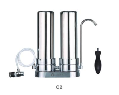 China Household Stainless Steel Water Purifier C2 2 Stage for sale