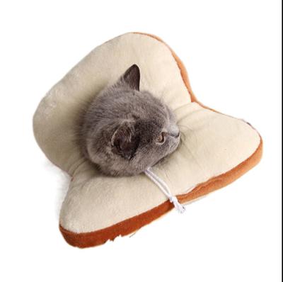 China Sustainable Soft fun multi-coloured Elizabethan cat collar Pillow anti lick and bite humiliation collar for sale