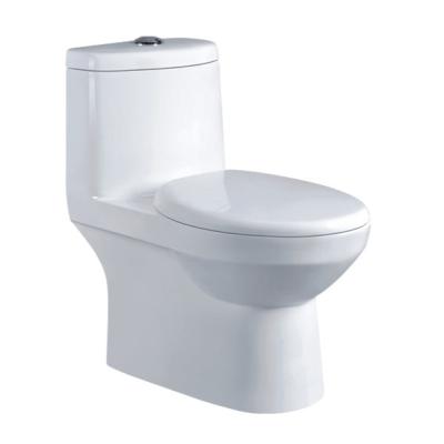 China Yuson Ys24253 3/6l Flush Double-flush Dual Rough-in Ceramic One-Piece PP Seat Cover Bathroom Watercloset Toilet for sale